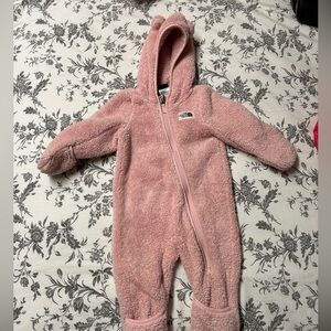 North face fleece bunting